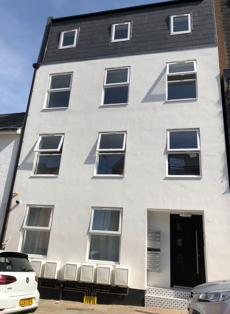 Picture of exterior of Critical House building after refurbishment