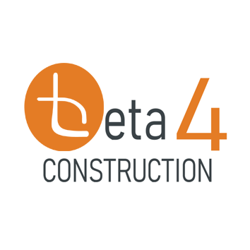 Beta 4 Construction Logo